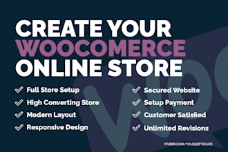 design and customize your woocommerce online store