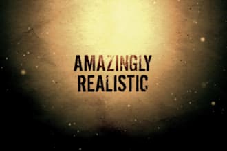 edit this wind blown SAND dust text graphic video