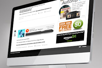 promote your product with a banner ad on my music site