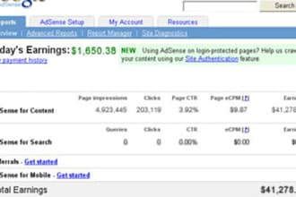 install Google Adsense on 3 pages of your website