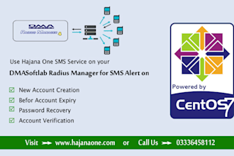 integrate SMS on dmasoftlab radius manager