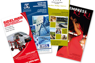 design professional Flyers, Brochures, Infograhics, Banners