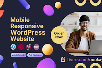build mobile responsive wordpress website design
