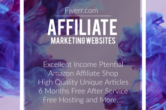 create an excellent income affiliate website