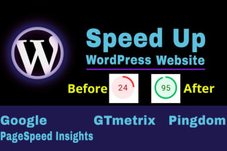 speed up wordpress website for google pagespeed insights