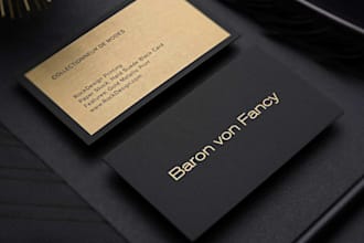 design elegant business cards