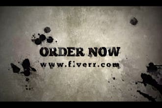 create this paint GRAFFITI text titles video