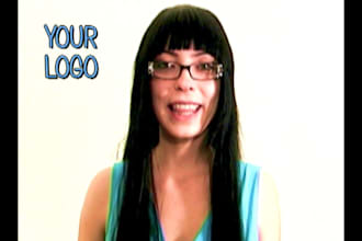 brand this friendly attractive professional female spokesperson visitor welcome video with 1 url OR text line