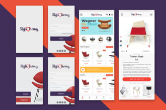 design eye catching UI for your ios and an android app