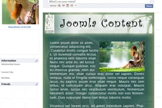 show you how to feed Joomla content into Facebook