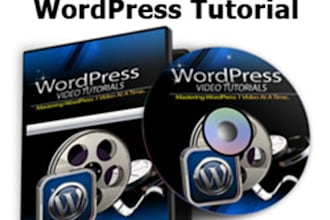turn You Into a WordPress Master a package with 30 videos
