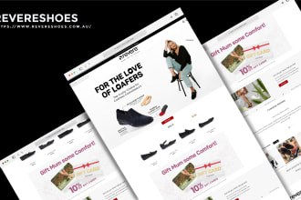 design and develop wordpress, square space, shopify website