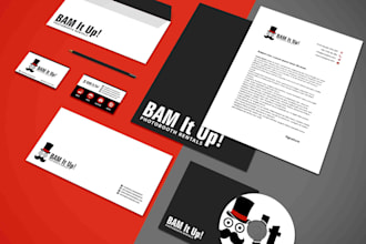 design modern business card and stationery