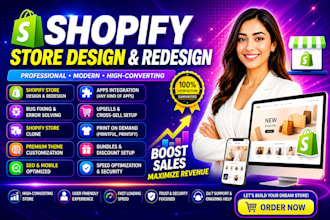 shopify store design and redesign shopify website design shopify dropshipping
