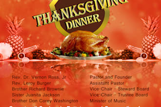 design an eye catching event flyer
