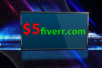 advertise your business with a professional  looking design video in full HD with fast delivery