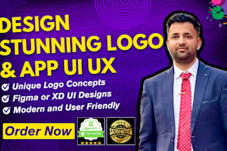 design the high quality logo or ui and ux for your app