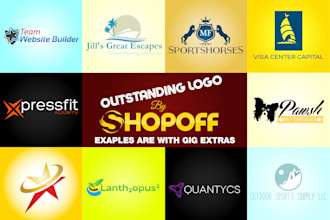 create professional eye catching logo