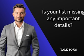 give you the missing information from your contact list