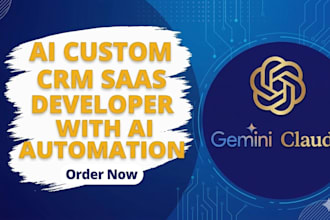 build ai saas website, ai saas app, ai software developer