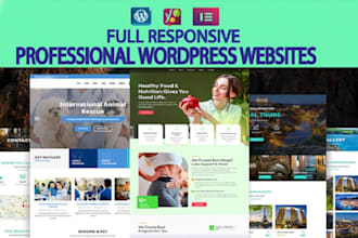 build a wordpress website or wordpress website design
