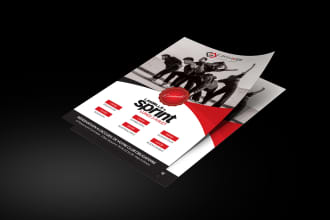 design amazing business or event flyer