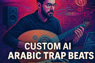 compose custom ai arabic trap beats in 1 day