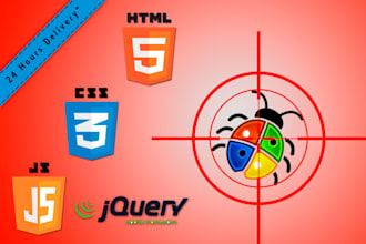 fix your html,css,jquery,bootstrap issues