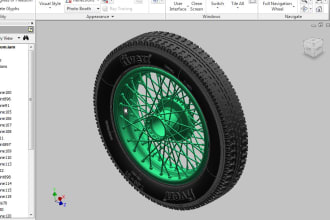create a 3d model in autodesk inventor