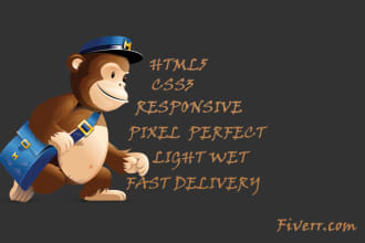 design your MailChimp template and email newsletter