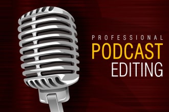 edit and master your podcast audio