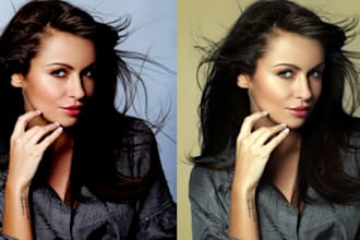remove the background from 2 pictures
