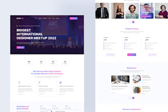 do figma landing page, website ui design, website mockups