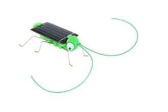 send you Solar Power Energy Green Grasshopper or  Cockroach toy