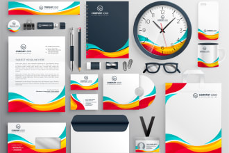 design professional looking business card, letter head and stationery items