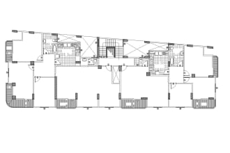 draw 2d floor plans, old sketch using autocad