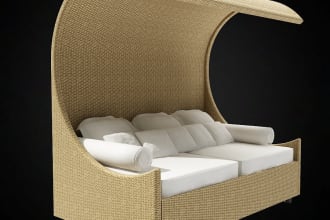 furniture design with 2D Blueprint and 3D Images
