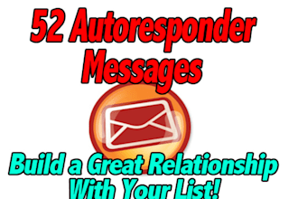 give You My 52 Unique Autoresponder Messages In The Internet Marketing Niche