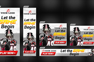 design unique banner Set