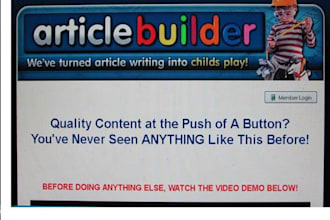 provide you SIX articles, about 500 words each and one hundred percent copyscape passed