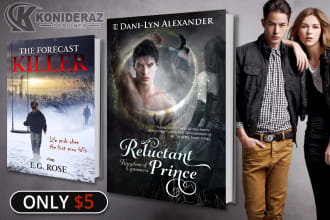 design a professional book cover with free 3d version