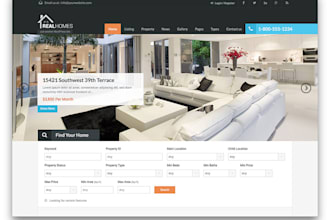 design best real estate idx mls housing wordpress website