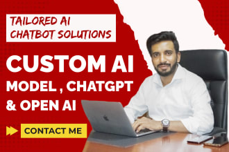 build ai powered model, ai saas app, ai web application