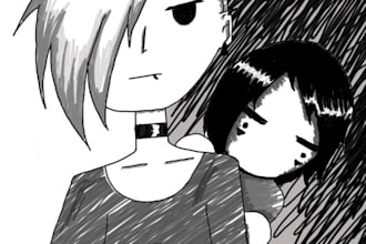 draw and color any original character or fictional character