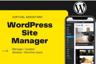 be your wordpress website and SEO manager