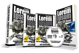 design an Eye Catching DVD Cover with bonus