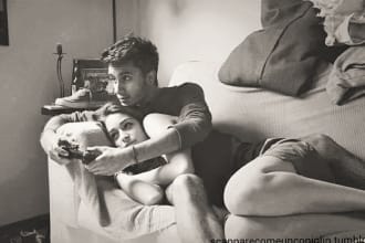 make Romantic collage from pictures of You andYourgirlfriend