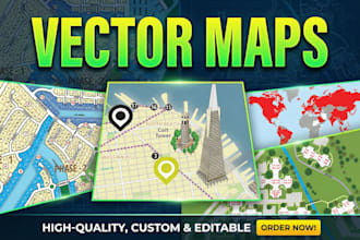 draw a vector map in illustrator