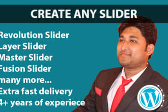 create awesome wordpress slider