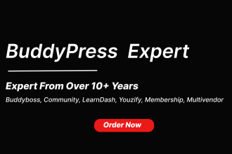 create online buddypress community and membership website